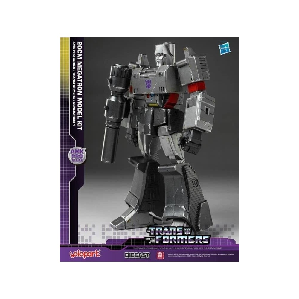 YOLOPARK TRANSFORMERS GENERATION ONE AMK PRO SERIES MEGATRON MODEL KIT 20CM ACTION FIGURE