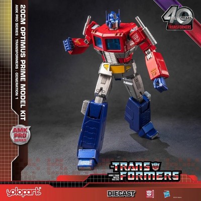 YOLOPARK TRANSFORMERS GENERATION ONE AMK PRO SERIES OPTIMUS PRIME MODEL KIT 20CM ACTION FIGURE