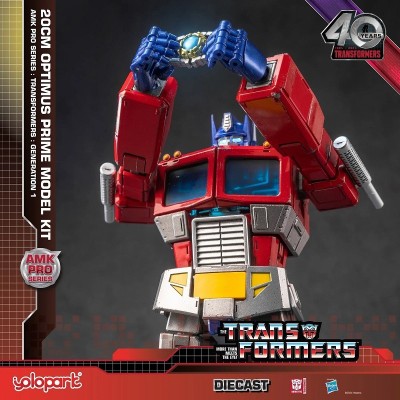 YOLOPARK TRANSFORMERS GENERATION ONE AMK PRO SERIES OPTIMUS PRIME MODEL KIT 20CM ACTION FIGURE