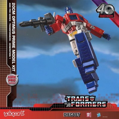 YOLOPARK TRANSFORMERS GENERATION ONE AMK PRO SERIES OPTIMUS PRIME MODEL KIT 20CM ACTION FIGURE