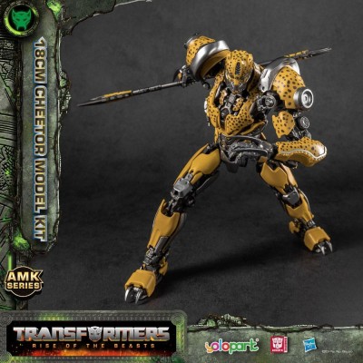 YOLOPARK TRANSFORMERS RISE OF THE BEASTS AMK SERIES CHEETOR MODEL KIT 22CM ACTION FIGURE