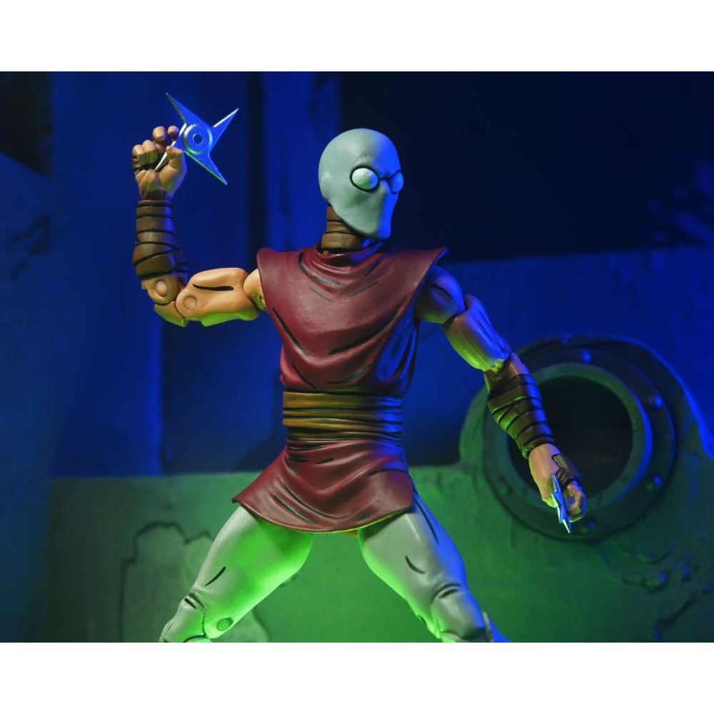 TEENAGE MUTANT NINJA TURTLES COMICS FOOT NINJA CLASSIC COLORS ACTION FIGURE NECA