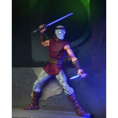 TEENAGE MUTANT NINJA TURTLES COMICS FOOT NINJA CLASSIC COLORS ACTION FIGURE NECA