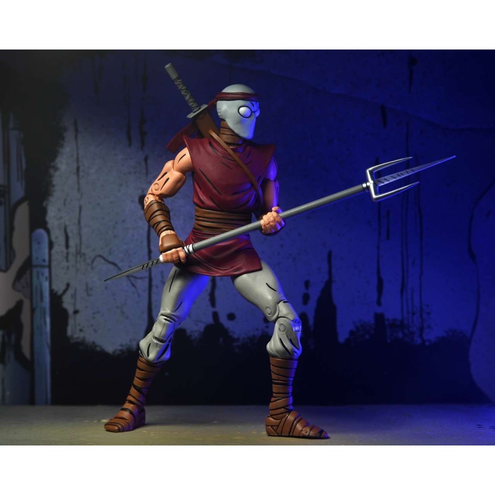 TEENAGE MUTANT NINJA TURTLES COMICS FOOT NINJA CLASSIC COLORS ACTION FIGURE NECA