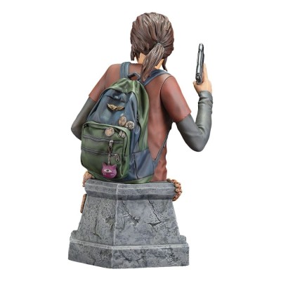 THE LAST OF US ELLIE WITH HANDGUN BUSTO STATUA DARK HORSE