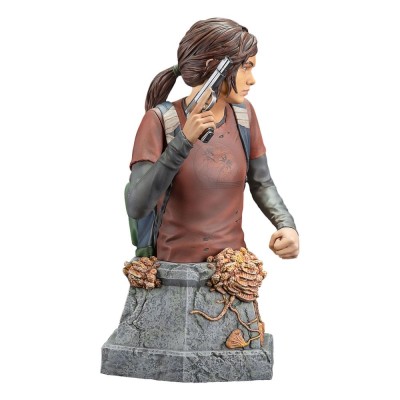 THE LAST OF US ELLIE WITH HANDGUN BUSTO STATUA DARK HORSE