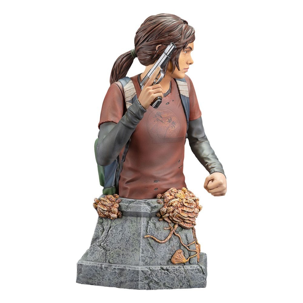 THE LAST OF US ELLIE WITH HANDGUN BUSTO STATUA DARK HORSE