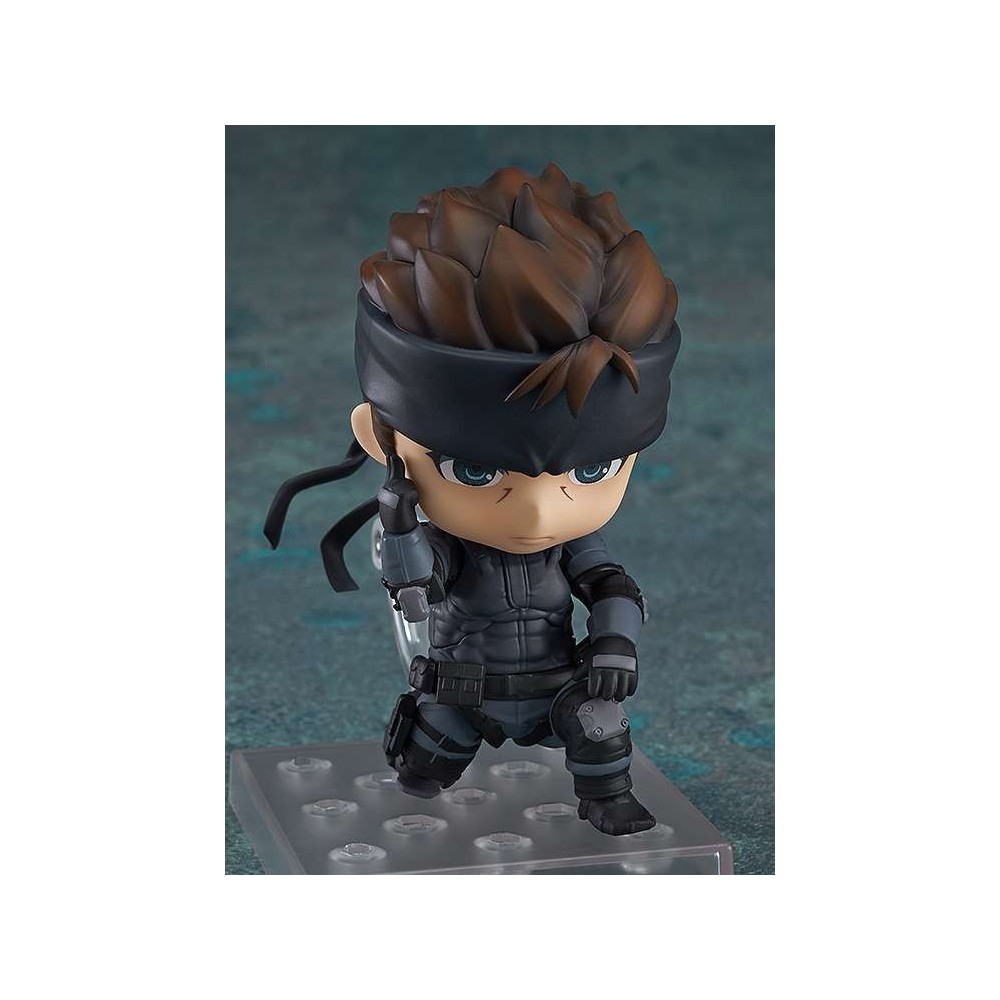 GOOD SMILE COMPANY METAL GEAR SOLID - SOLID SNAKE NENDOROID ACTION FIGURE