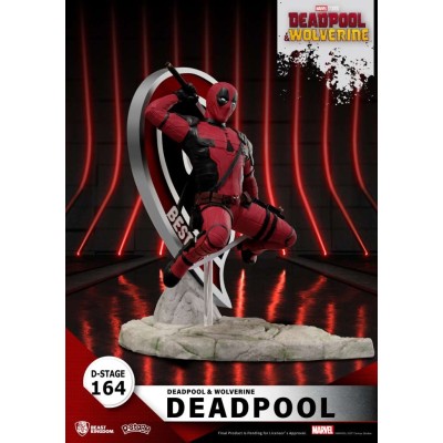 BEAST KINGDOM D-STAGE DEADPOOL & WOLVERINE DEADPOOL DIORAMA STATUE