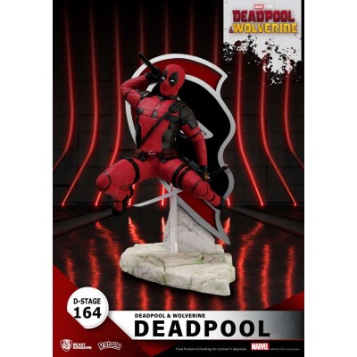 D-STAGE DEADPOOL & WOLVERINE DEADPOOL STATUA FIGURE DIORAMA BEAST KINGDOM