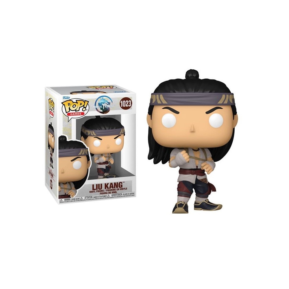 FUNKO POP! MORTAL KOMBAT 1 LIU KANG BOBBLE HEAD FIGURE FUNKO