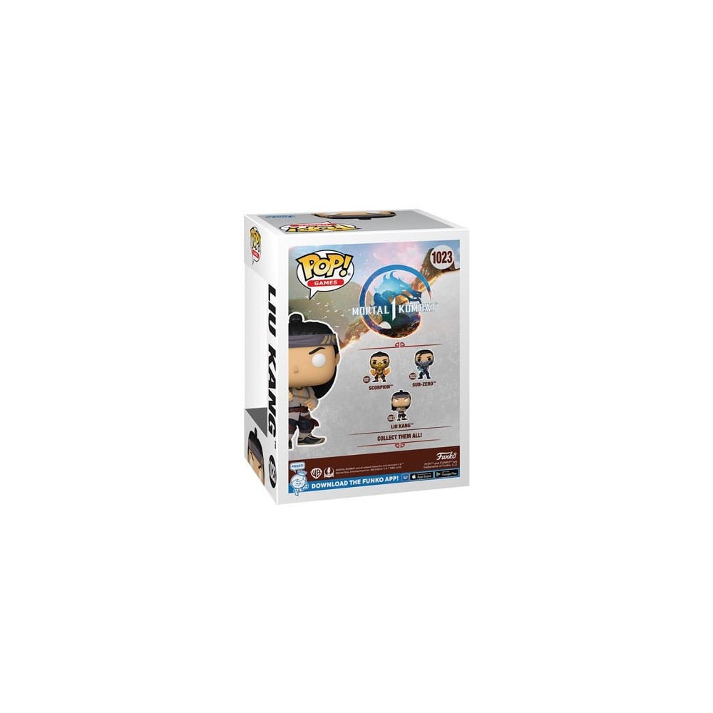 FUNKO FUNKO POP! MORTAL KOMBAT LIU KANG BOBBLE HEAD