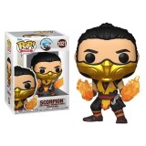FUNKO POP! MORTAL KOMBAT 1 SCORPION BOBBLE HEAD FIGURE FUNKO