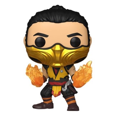 FUNKO FUNKO POP! MORTAL KOMBAT SCORPION BOBBLE HEAD