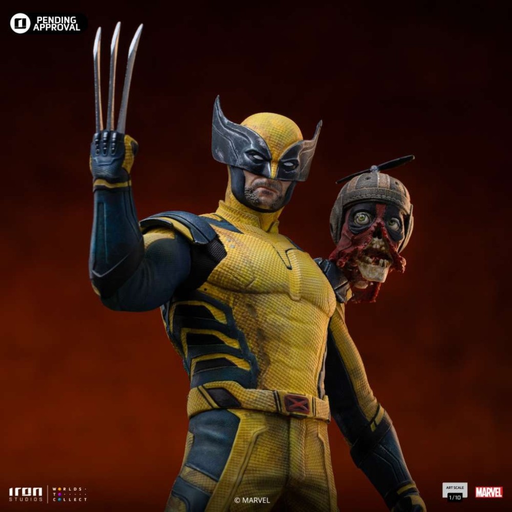IRON STUDIOS DEADPOOL & WOLVERINE ART SCALE WOLVERINE 1/10 STATUE FIGURE