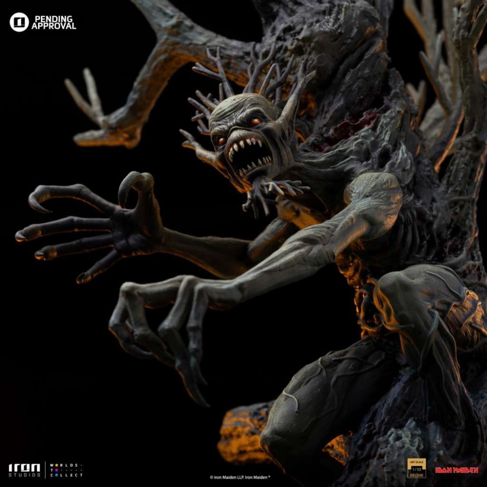 IRON STUDIOS IRON MAIDEN EDDIE FEAR OF THE DARK ART SCALE DLX 1/10 STATUE FIGURE