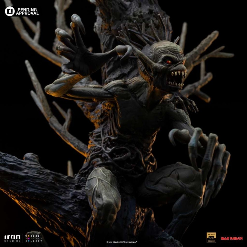 IRON STUDIOS IRON MAIDEN EDDIE FEAR OF THE DARK ART SCALE DLX 1/10 STATUE FIGURE