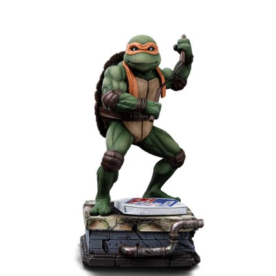 IRON STUDIOS TMNT MICHELANGELO ART SCALE 1/10 STATUE FIGURE