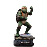 TEENAGE MUTANT NINJA TURTLES ART SCALE MICHELANGELO 1/10 STATUA FIGURE IRON STUDIOS