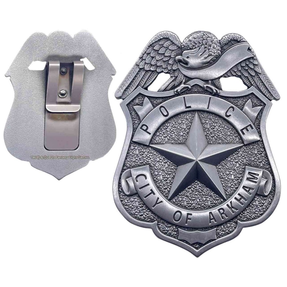 FANATTIK ARKHAM HORROR POLICE BAGDE REPLICA