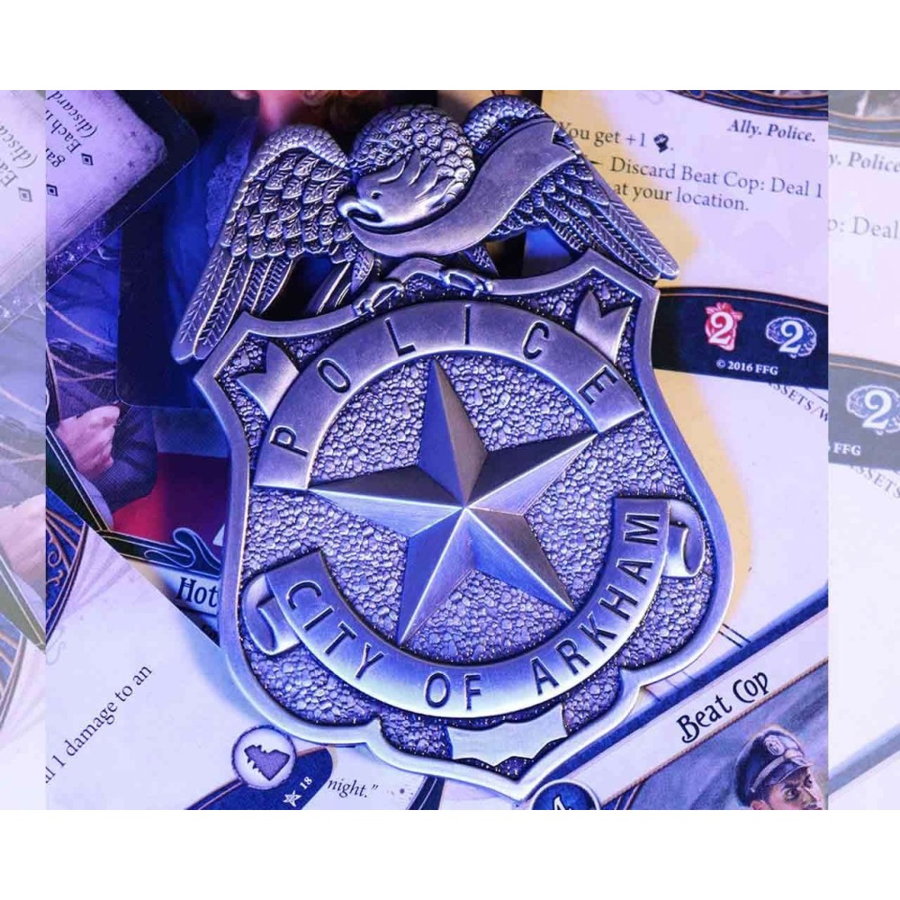 FANATTIK ARKHAM HORROR POLICE BAGDE REPLICA