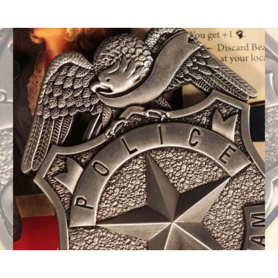 ARKHAM HORROR POLICE BAGDE REPLICA DISTINTIVO FANATTIK