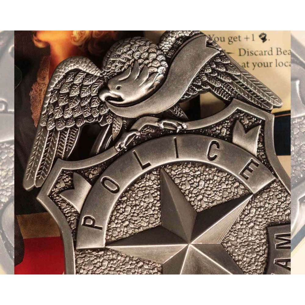 ARKHAM HORROR POLICE BAGDE REPLICA DISTINTIVO FANATTIK