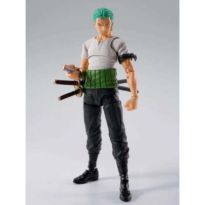 BANDAI ONE PIECE ROMANCE DAWN RORONOA ZORO SH FIGUARTS ACTION FIGURE