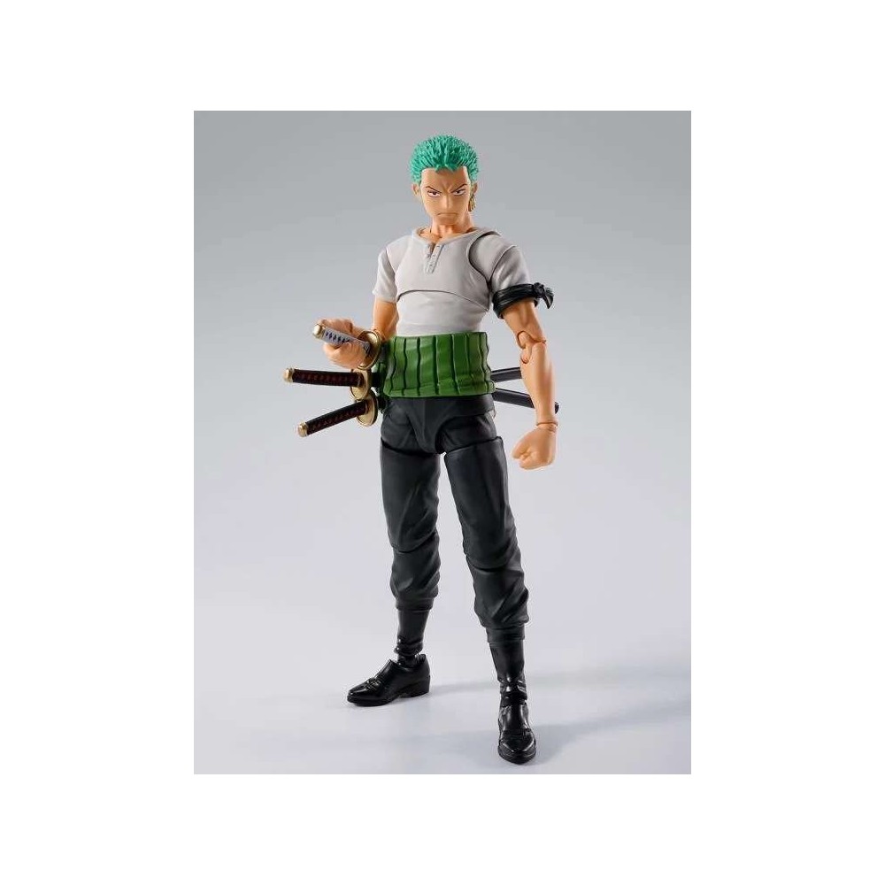 ONE PIECE RORONOA ZORO ROMANCE DAWN S.H. FIGUARTS ACTION FIGURE BANDAI