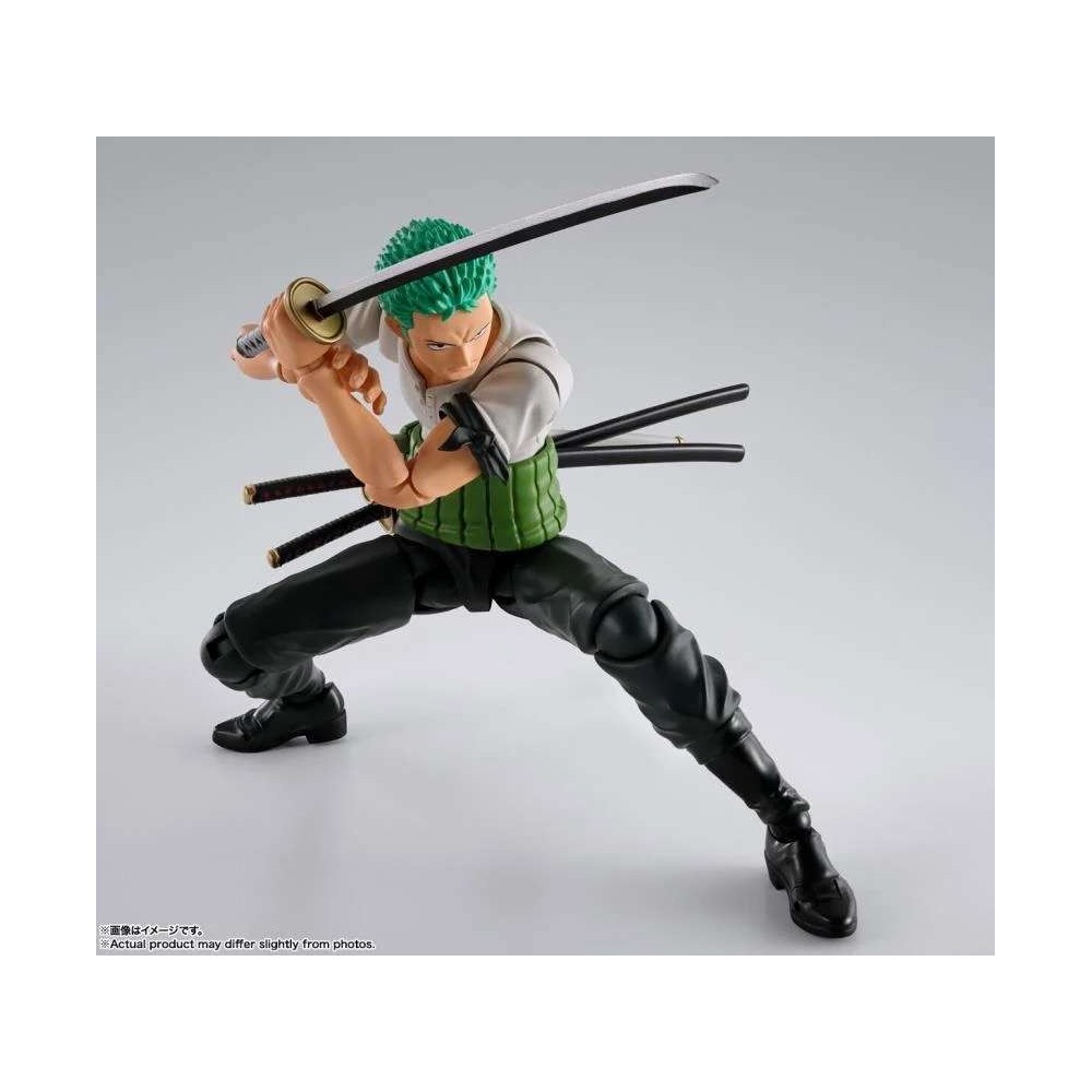ONE PIECE RORONOA ZORO ROMANCE DAWN S.H. FIGUARTS ACTION FIGURE BANDAI