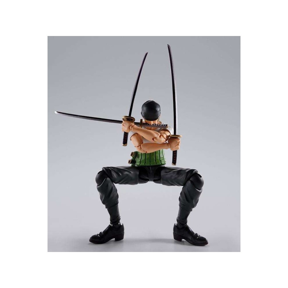 BANDAI ONE PIECE ROMANCE DAWN RORONOA ZORO SH FIGUARTS ACTION FIGURE