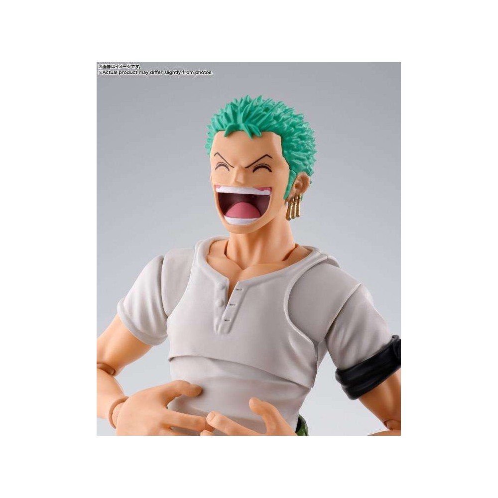 ONE PIECE RORONOA ZORO ROMANCE DAWN S.H. FIGUARTS ACTION FIGURE BANDAI