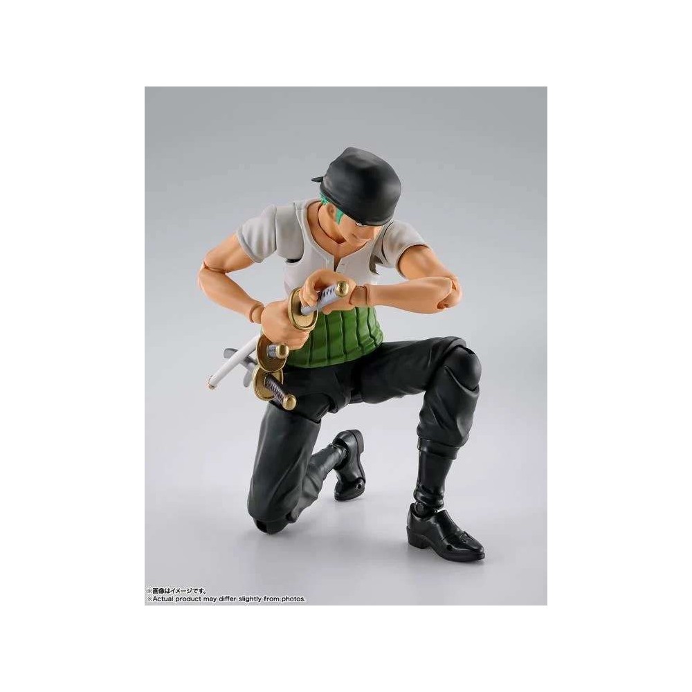 ONE PIECE RORONOA ZORO ROMANCE DAWN S.H. FIGUARTS ACTION FIGURE BANDAI