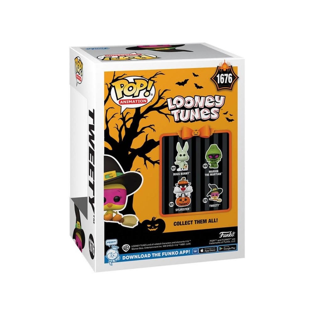 FUNKO FUNKO POP! LOONEY TUNES HALLOWEEN TWEETY BOBBLE HEAD FIGURE