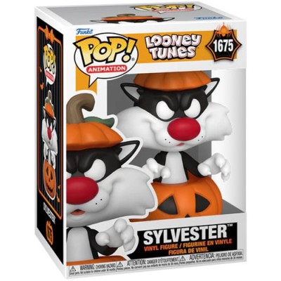 FUNKO FUNKO POP! LOONEY TUNES HALLOWEEN SYLVESTER BOBBLE HEAD FIGURE