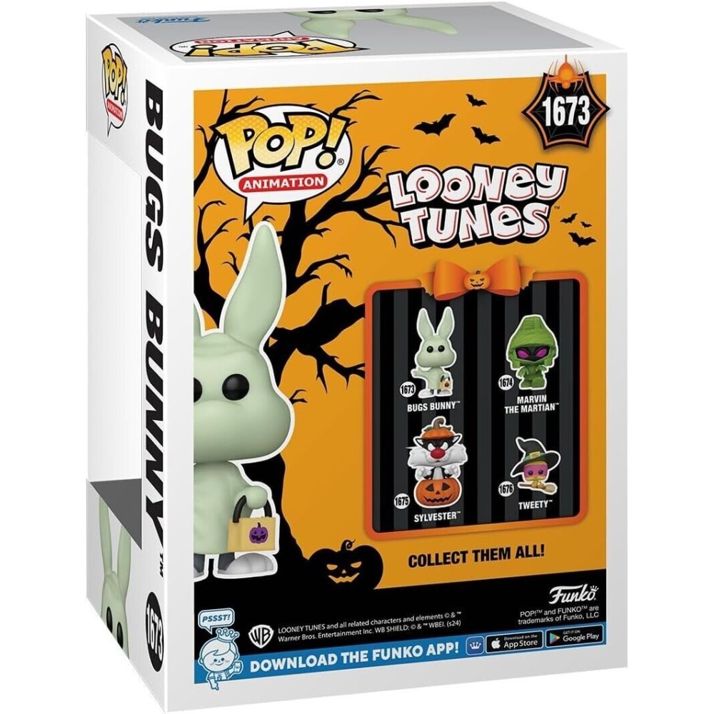 FUNKO FUNKO POP! LOONEY TUNES HALLOWEEN BUGS BUNNY BOBBLE HEAD FIGURE