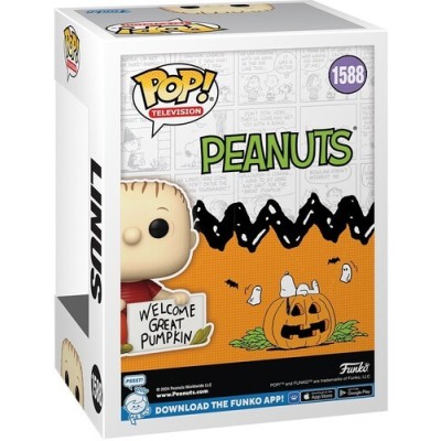 FUNKO FUNKO POP! PEANUTS HALLOWEEN LINUS BOBBLE HEAD FIGURE