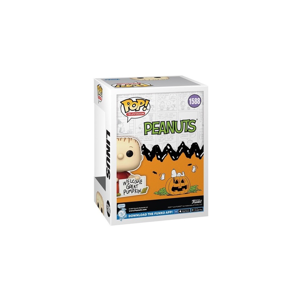 FUNKO POP! PEANUTS HALLOWEEN LINUS BOBBLE HEAD KNOCKER FIGURE FUNKO