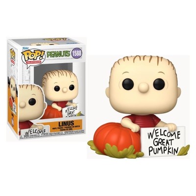 FUNKO POP! PEANUTS HALLOWEEN LINUS BOBBLE HEAD KNOCKER FIGURE FUNKO