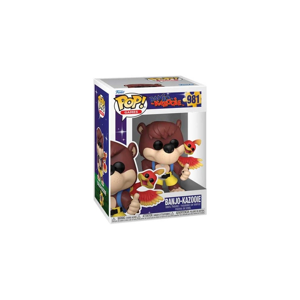 FUNKO FUNKO POP! BANJO AND KAZOOIE BOBBLE HEAD FIGURE