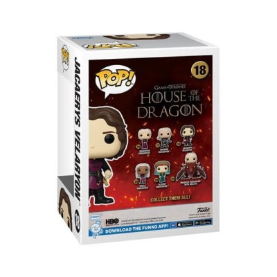 FUNKO POP! HOUSE OF THE DRAGON JACAERYS VELARYON BOBBLE HEAD FIGURE FUNKO