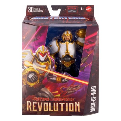 MASTERS OF THE UNIVERSE NEW ETERNIA MAN-OF-WAR ACTION FIGURE MATTEL