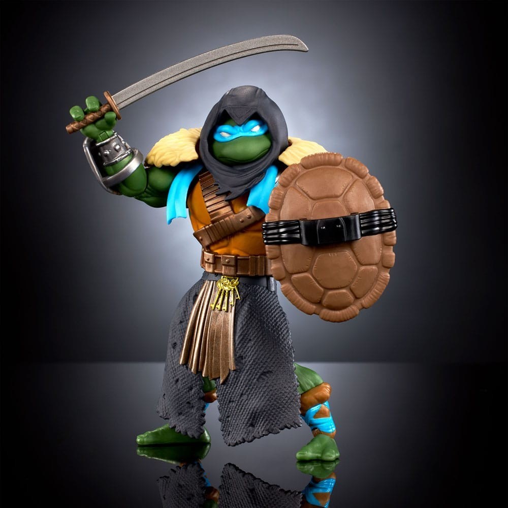 MATTEL TURTLES OF GRAYSKULL STEALTH ARMOR LEONARDO ACTION FIGURE
