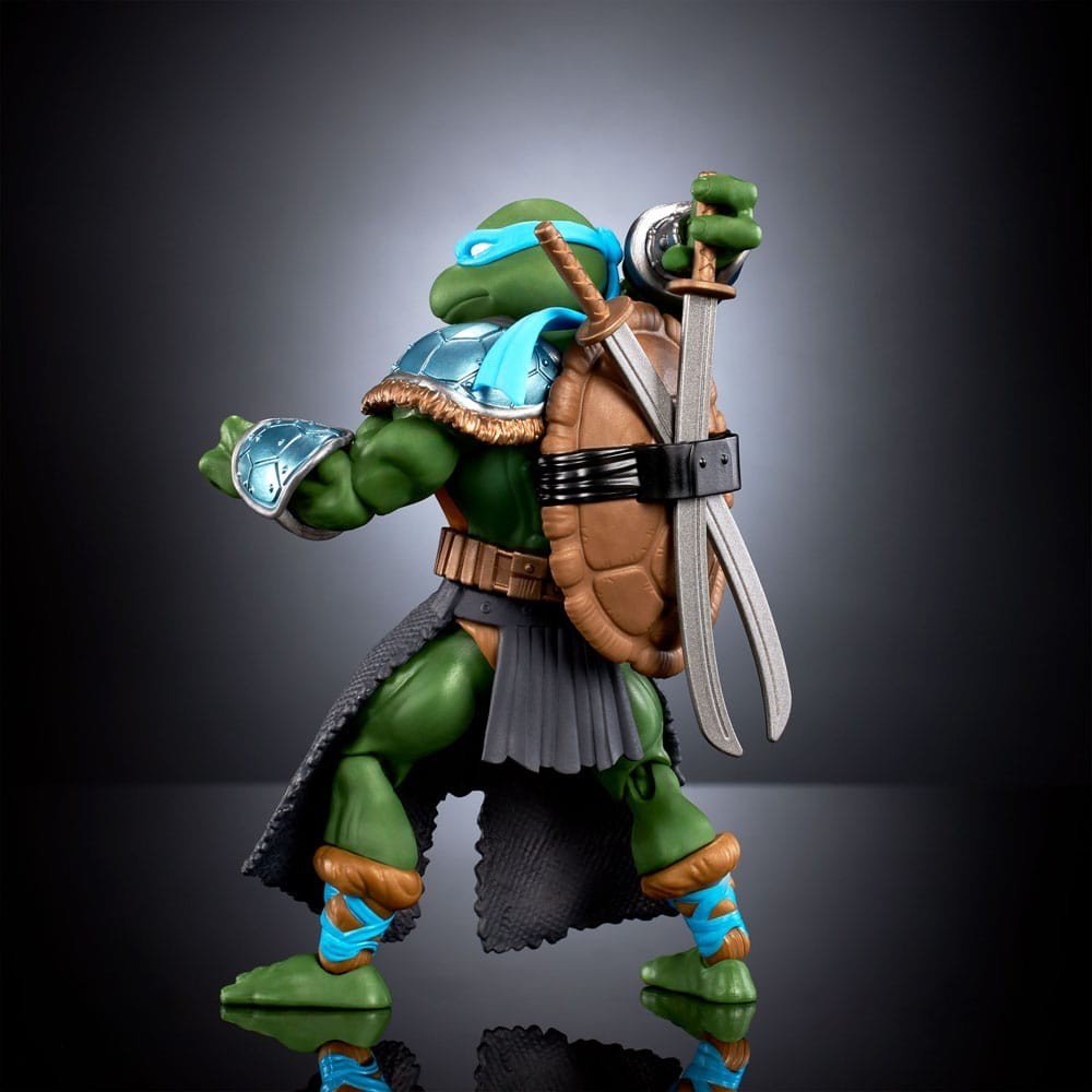 MATTEL TURTLES OF GRAYSKULL STEALTH ARMOR LEONARDO ACTION FIGURE