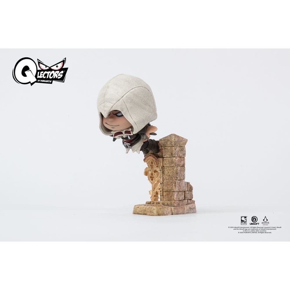 PURE ARTS ASSASSIN'S CREED EZIO LEAP OF FAITH QLECTORS SERIES FIGURE
