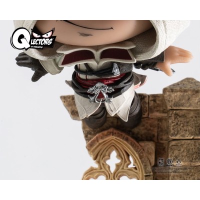 PURE ARTS ASSASSIN'S CREED EZIO LEAP OF FAITH QLECTORS SERIES FIGURE