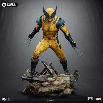 DEADPOOL AND WOLVERINE LEGACY REPLICA WOLVERINE 1/4 STATUA FIGURE IRON STUDIOS