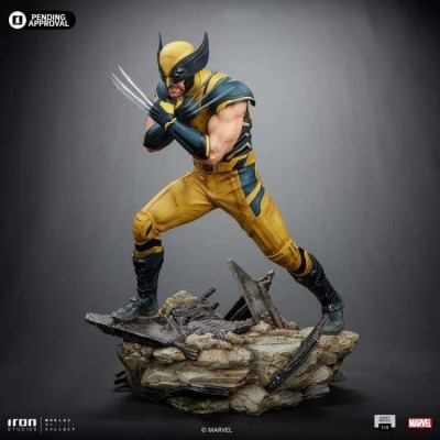 DEADPOOL AND WOLVERINE LEGACY REPLICA WOLVERINE 1/4 STATUA FIGURE IRON STUDIOS