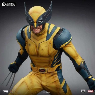 IRON STUDIOS DEADPOOL AND WOLVERINE LEGACY REPLICA WOLVERINE 1/4 STATUE FIGURE