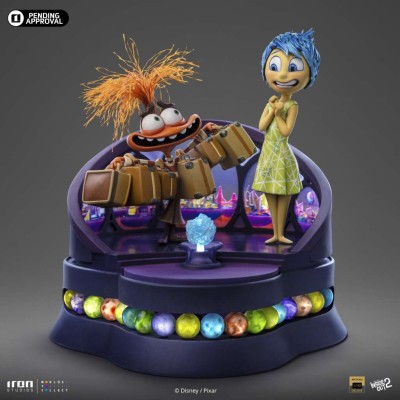 INSIDE OUT 2 ART SCALE DELUXE 1/10 STATUA FIGURE IRON STUDIOS